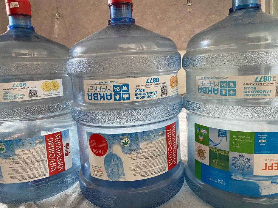 кулер HotFrost D65E + 3 пляшки води