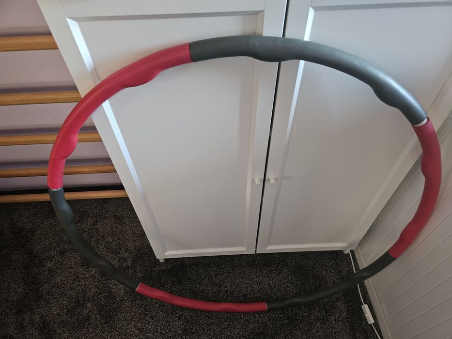 hula hop odchudzające z  masażem  skladane