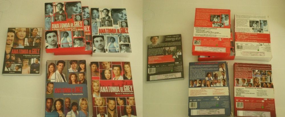 Anatomia de Grey - série 1 a série 4