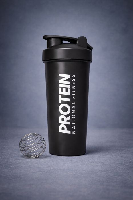 Шейкер спортивний + пружина 700мл Protein для протеїну пляшка для води