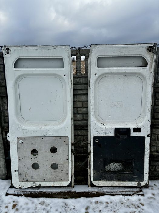 Drzwi tylne lewe prawe H2 Fiat Ducato 3 Jumper Boxer 06-25 biale 249