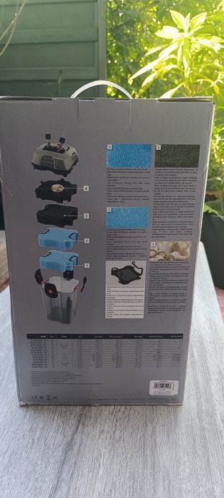 Nowy Filtr zewnetrzny,  kubelkowy Hydor bluextreme 1500