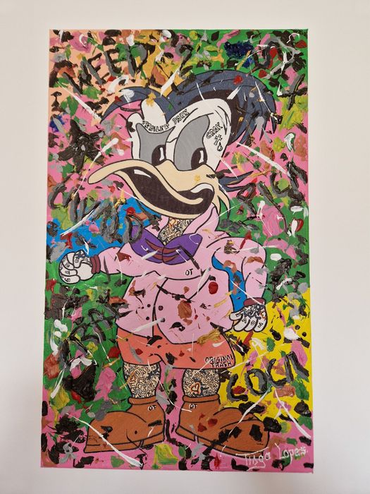 Quadro Pop-Art Meth Scrooge McDuck 2025-07