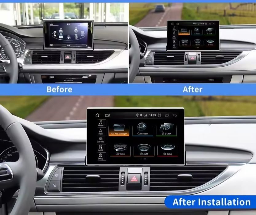 8+128GB, Android 12, CarPlay+Android auto, 1920*720, 8 core, 9", 4G LT