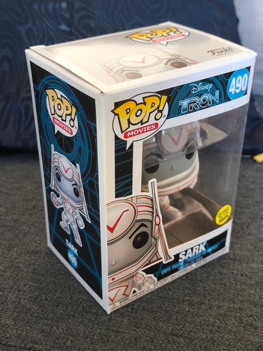 POP! Disney: Tron - Sark 10 cm | Edição "Brilha no Escuro"