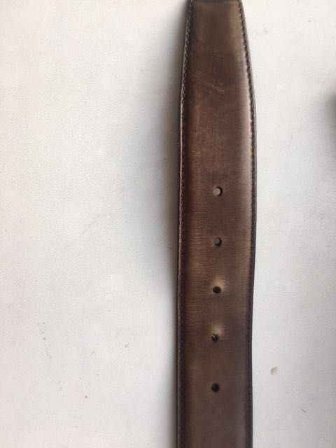 Продам б/у мужской кожаный ремень Barrett