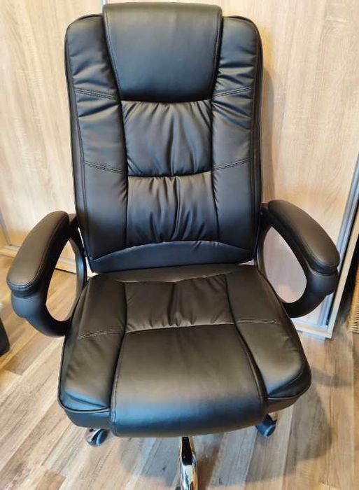 Fotel biurowy krzesło do biura obrotowe NOWE PRO ekoskóra PROMOCJA