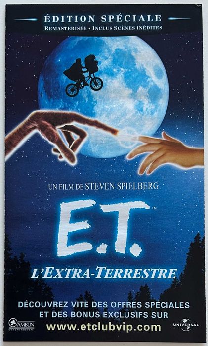 E.T. - The Extra-Terrestrial - Special edition - remastered - DVD x 2