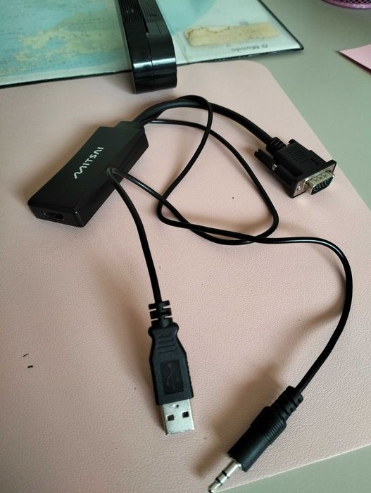 Adaptador Mitsai de Vga para Hdmi