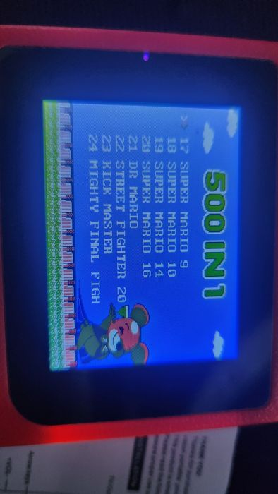 Mini Consola Retro Gaming com mais de 400 jogos de Arcade de 8 bits