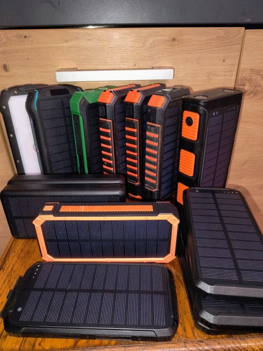 Повербанк сонячна батарея від 10000 до 42800 mAhПортативна батарея