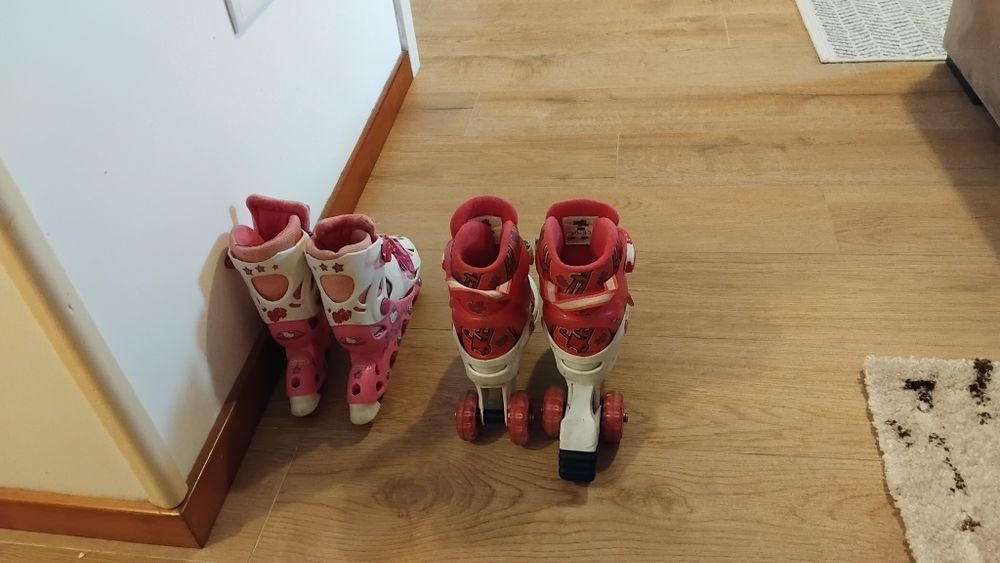 Patins de menina novos