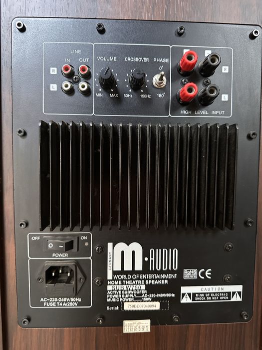 Zestaw Kino Domowe 5.1 M-Audio + Onkyo.  Gotowy Do Podłączenia!