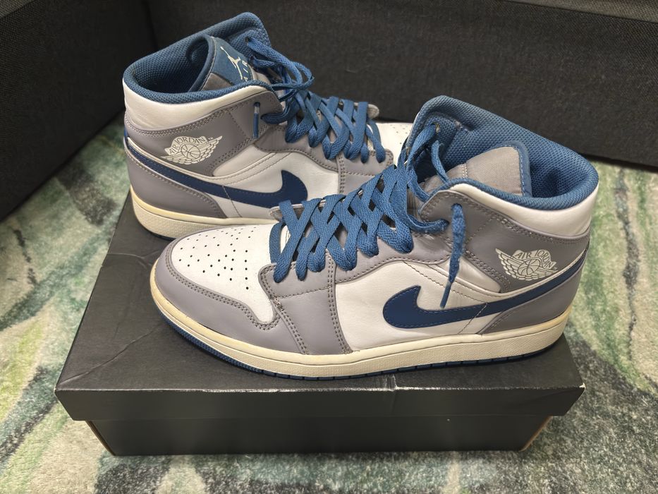 Buty Air jordan 1 mid True Blue r44