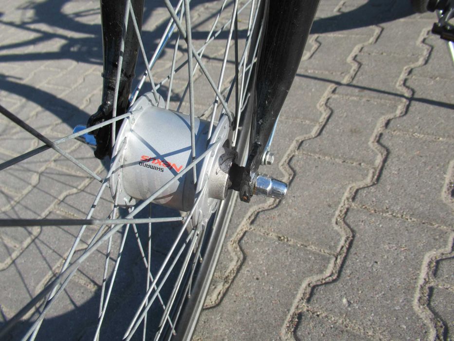 Rower Niemiecki miejski  z rama aluminiową