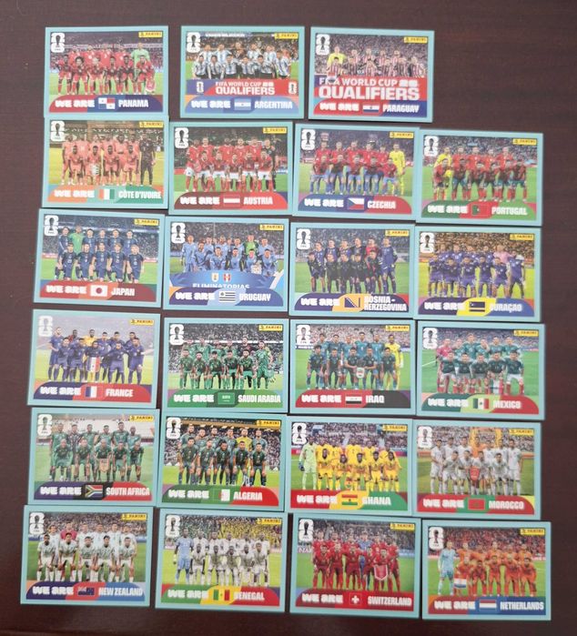 2 Cadernetas e cromos Panini FIFA world Cup 2026