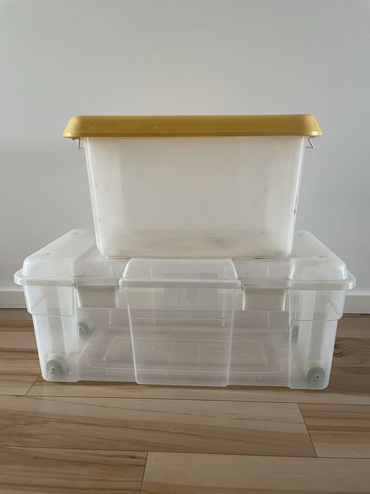 2 Caixas de plastico