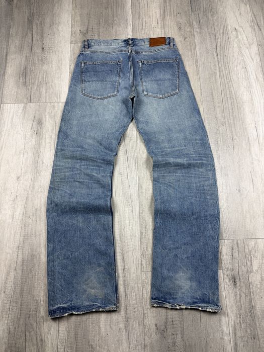 Spodnie selvedge KMW 32x34 made in japan dry dneim washed