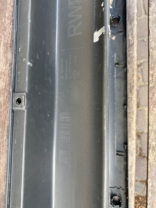 Zderzak tył stopień Mercedes Sprinter W907  pdc stan bdb