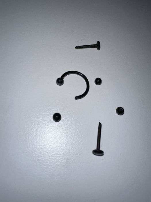 Kolczyki,Piercing,Podkowa,Labret 2