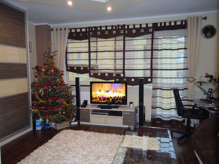Firany EKRANY Batyst 11322 Safari Szer: 280 x Wys: 100-145 cm