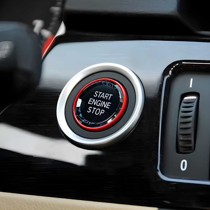 Botão Start Stop BMW Série E - Versão Cristal Premium