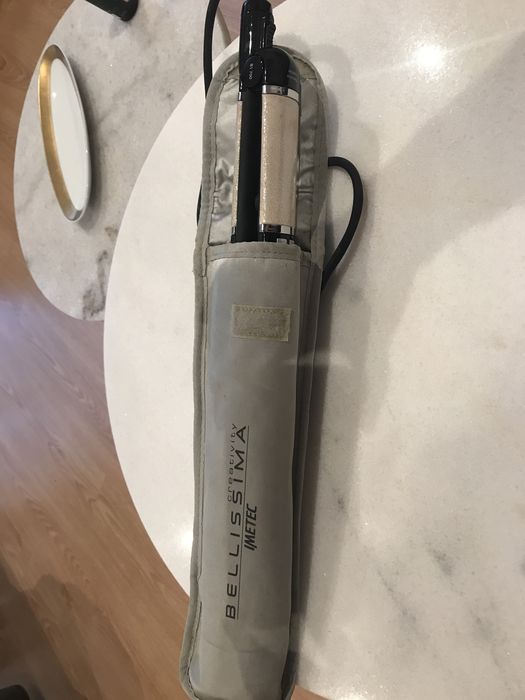 Prancha alisadora de cabelo em cerâmica