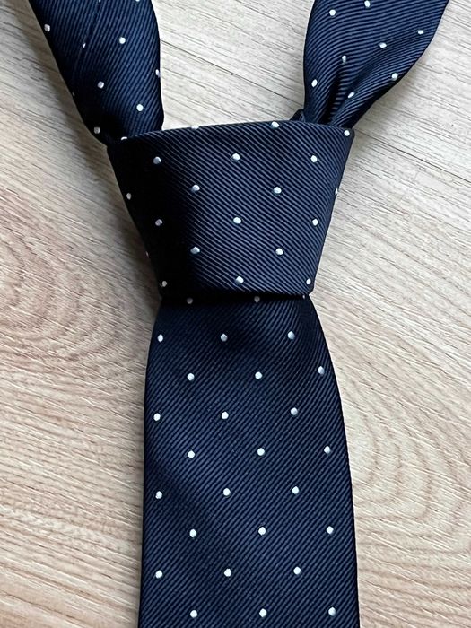 Krawat Zara 100% jedwab