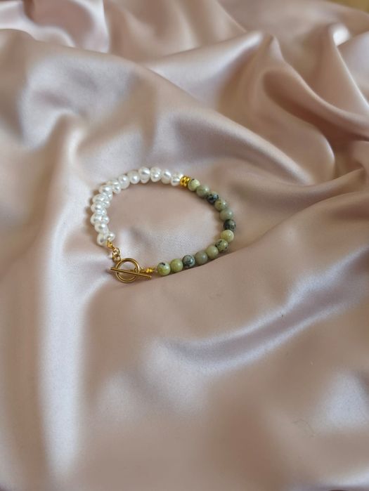 Nowa bransoletka Handmade z metką + opakowanie
