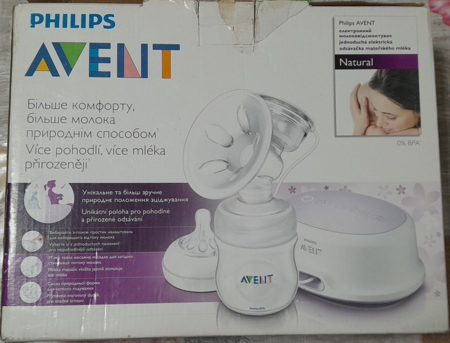 Електронний молоковідсмоктувач Philips AVENT