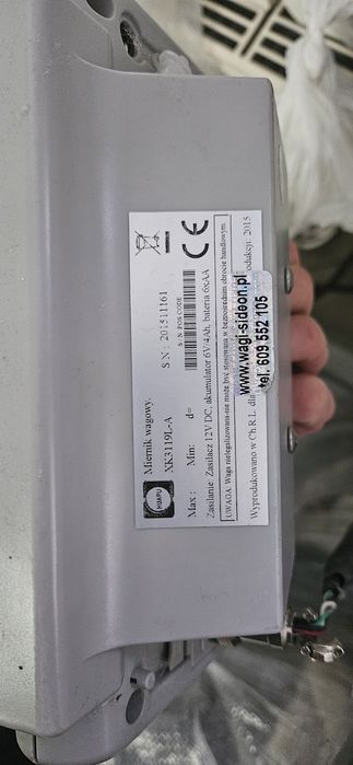 Waga paletowa sideon