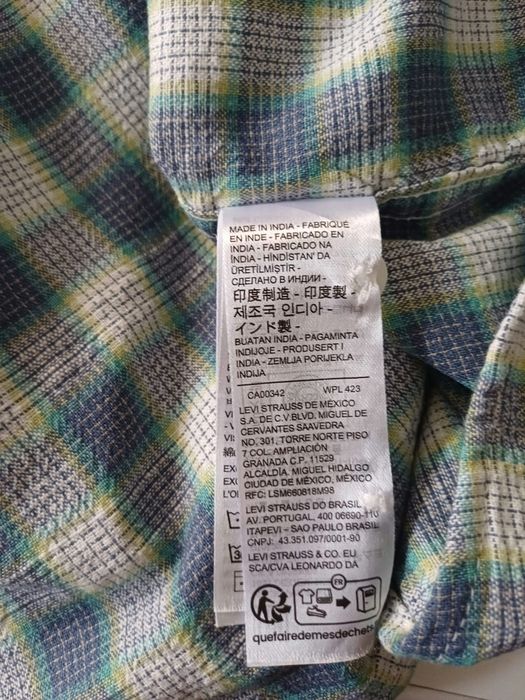 Koszula męska krótki rękaw Levis rozm 2XL/3XL.