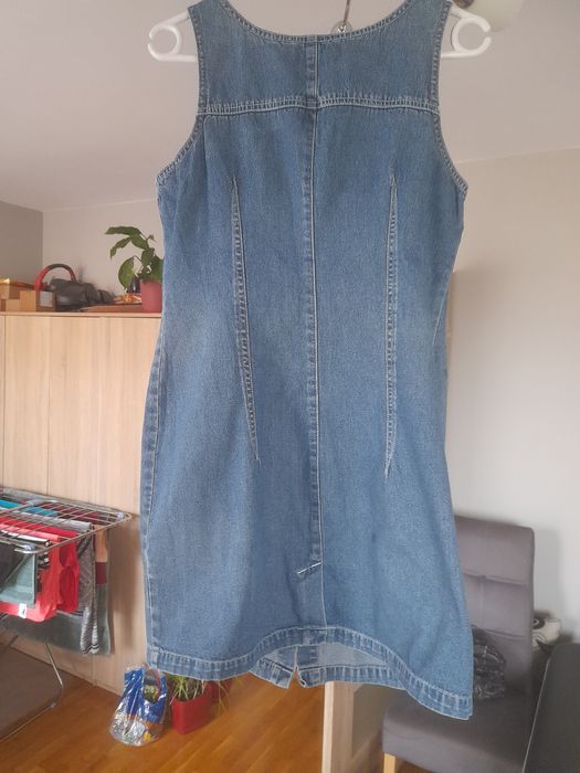 Sukienka jeansowa niebieska