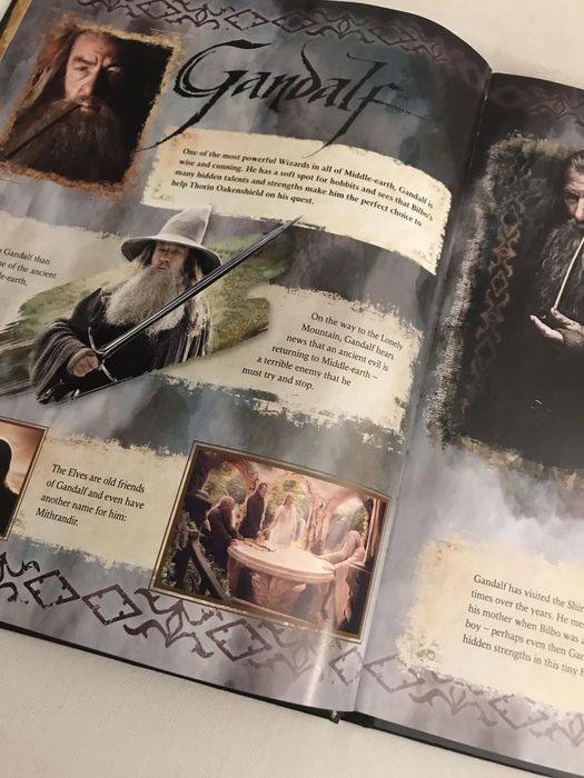 O senhor dos aneis livro Hobbit com jogos
