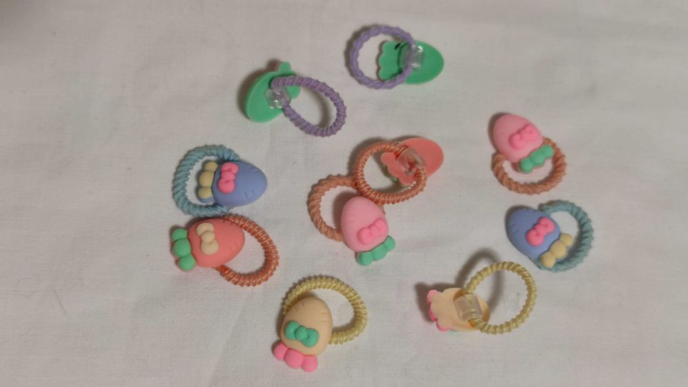 Резинки для волос ребенку. Набор 10 шт.