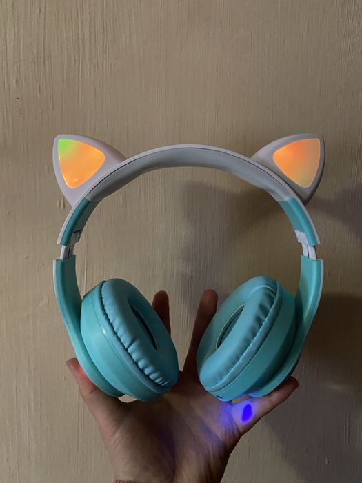 Блютуз - навушники Profit STN-28 Cat mint
