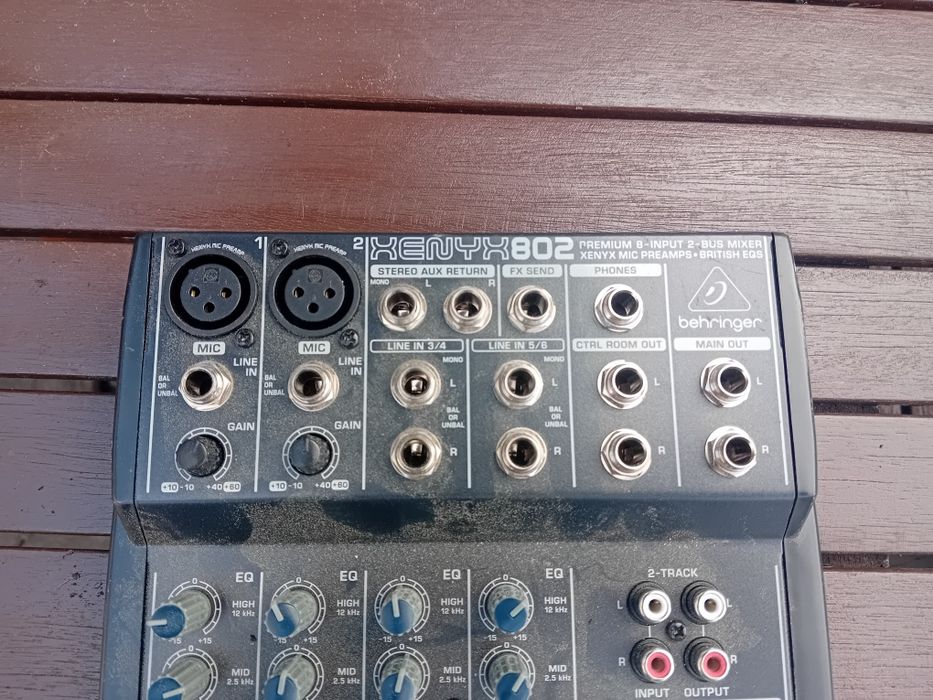 Behringer Xenyx 802 | Klasyczny analog dla pasjonata. Nietestowany.