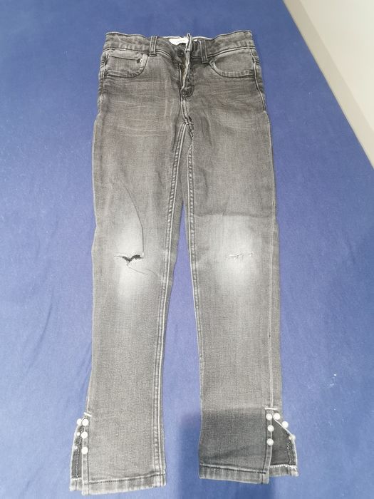 Spodnie 6 par jeansowe name it Reserved H&M 128
