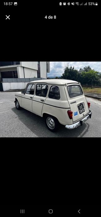Renault 4L GTL Gasolina e Gás