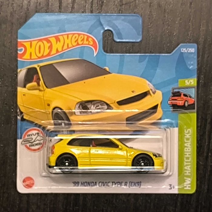'99 Honda Civic Type R [EK9] Hot Wheels 2022 r. 125/250 HCT98 nr1713