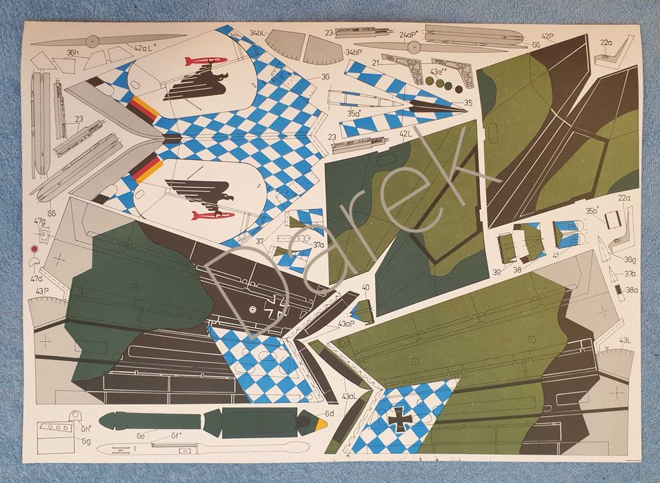 Panavia TORNADO IDS Fly Model 114 samolot myśliwsko-szturmowy