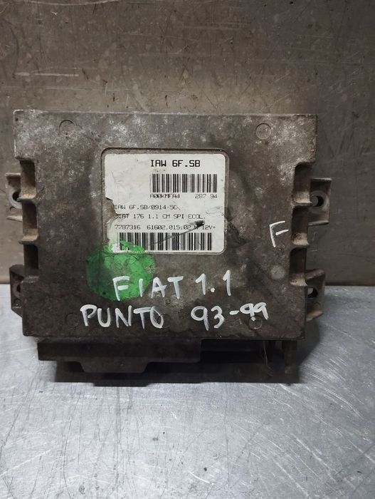 CENTRALINA DO MOTOR FIAT PUNTO 176 1.1i IAW6FSB 7787316