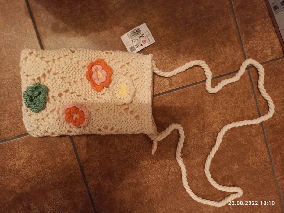 Szydełkowa torebka dla dziewczynki prezent