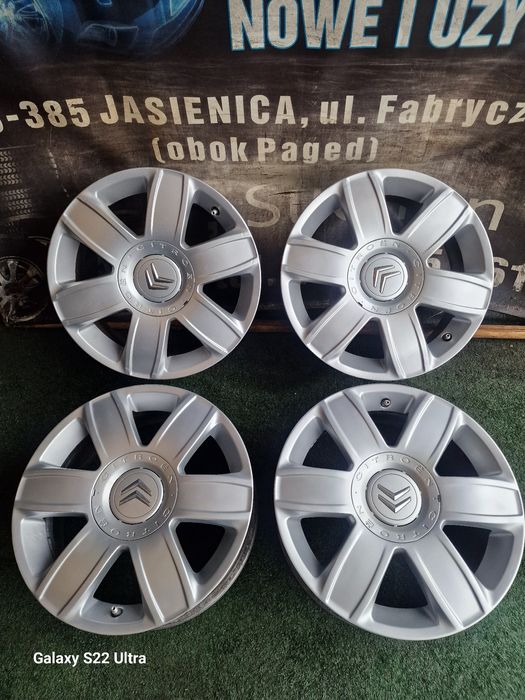 Alufelgi 16 4×108 Citroen Orginał Komplet Ładne