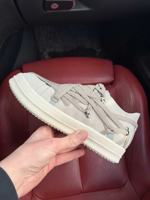(ОПЛАТА ПІСЛЯ ОГЛЯДУ)Rick Owens x Hollywood Megalace Beige Рік Овенс