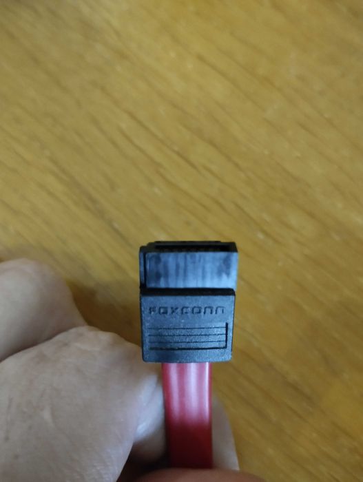 Шлейф Foxconn SATA 50 см з 2-ма роз'ємами прямий/прямий 7-контактними С95764-001 0925 E124936-B VL AWM 2725 80 °C / 30 V VW-1 (2 шт.)