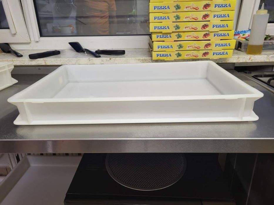 Pojemnik do ciasta na Pizzę 600x400x70mm