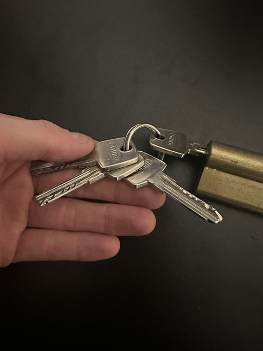 Abus Замок циліндр чотири ключі, 8 см