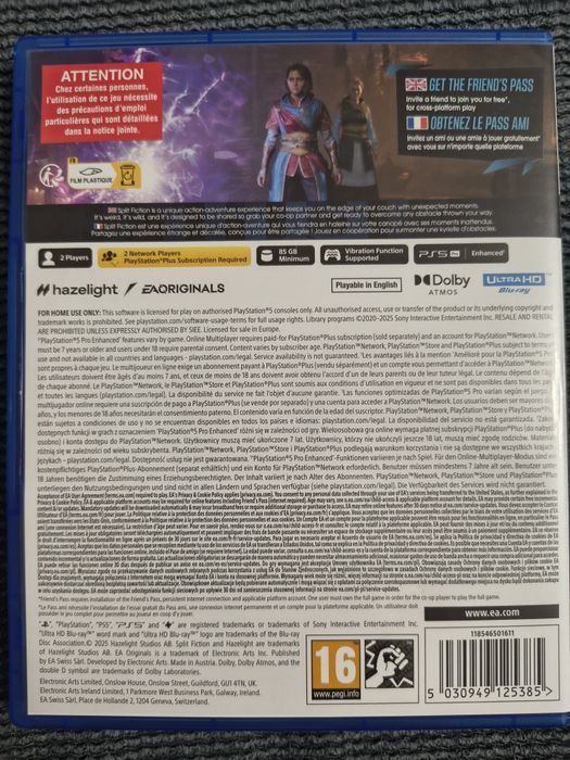 Gra Split Fiction PS5