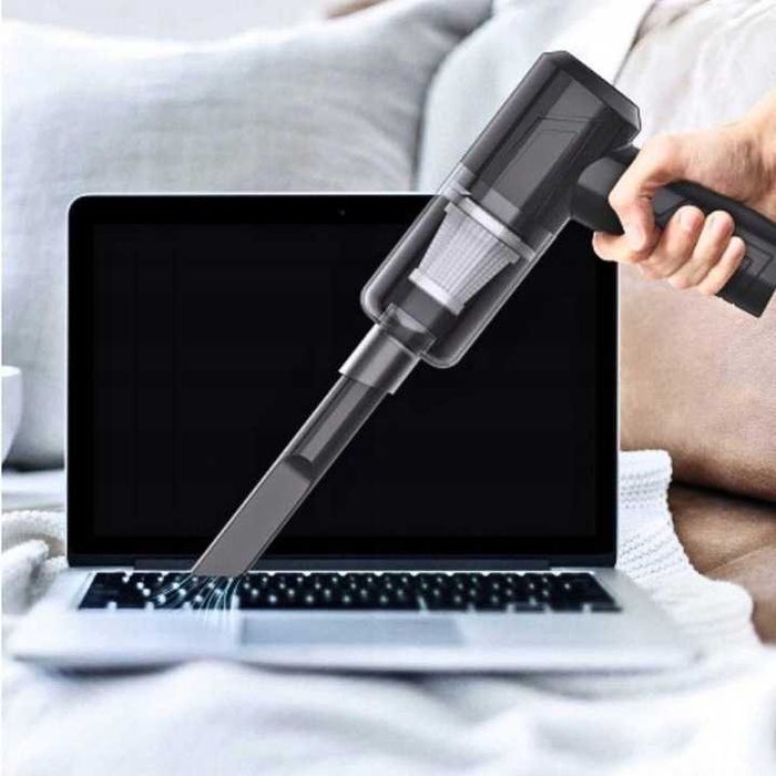 Odkurzacz ręczny samochodowy bezprzewodowy akumulatorowy do samochodu